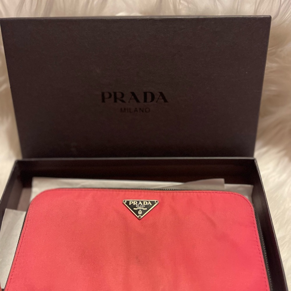 Prada Pink Nylon with certification card
